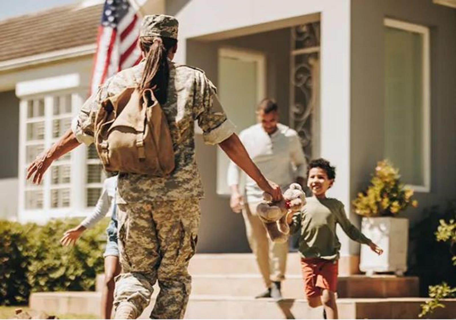 Veteran returning home